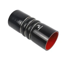 4-Ply Reinforce 3" ID Charger Air Cooler CAC Silicone Hose 8" Length BLACK