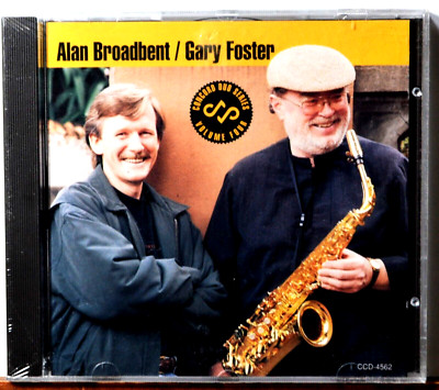 CD Alan Broadbent & Gary Foster Concord Duo Series 4 SEALED NEW Jazz Ode to Road