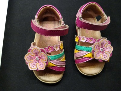 stride rite pink sandals