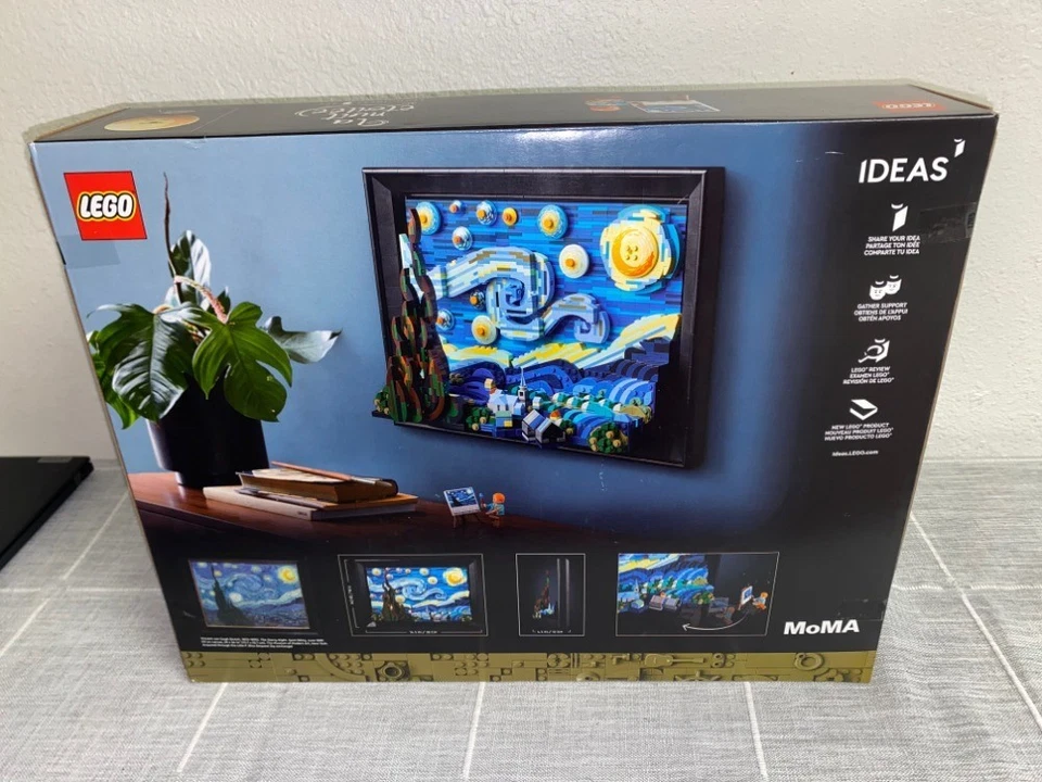 LEGO Ideas: Vincent van Gogh - La noche estrellada (21333) Foto 4 de 4