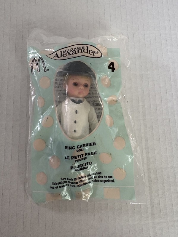 Madame Alexander for McDonald's ~ 2003 RING CARRIER DOLL #4 NEW #C1170