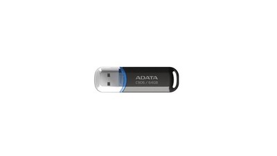 4710273773353 ADATA FLASHDRIVE C906 64GB USB 2.0 BLACK ADATA