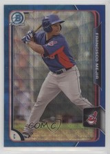 2015 Bowman Chrome Prospects Blue Wave Refractor Francisco Mejia #BCP43 fm0