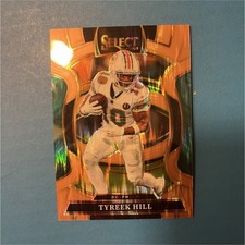 2025 Panini Select Copper Prizm /899 #83 Tyreek Hill Dolphins NFL