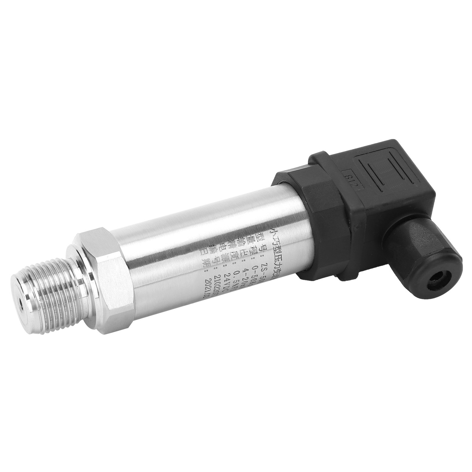Pressure Transmitter 4‑20mA Stainless Steel Diffused Silicon Transducer Sensor