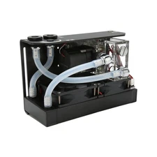 CPU Water Cooler Pump, 600L H PC Water Cooling Integrated Mute, Aluminum Heat...