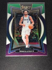 2024-25 Panini Select - Concourse Dereck Lively #26 Green White Purple Prizm