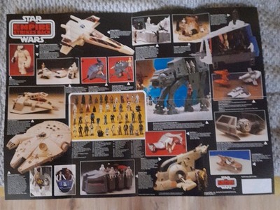 STAR WARS VINTAGE ESB AT-AT TOY POSTER LEAFLET General Mills.Inc ( Kenner 1981 