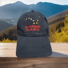 Skagway Alaska Klondike Gold Rush Cruise Ship Salmon Fishing Baseball Cap