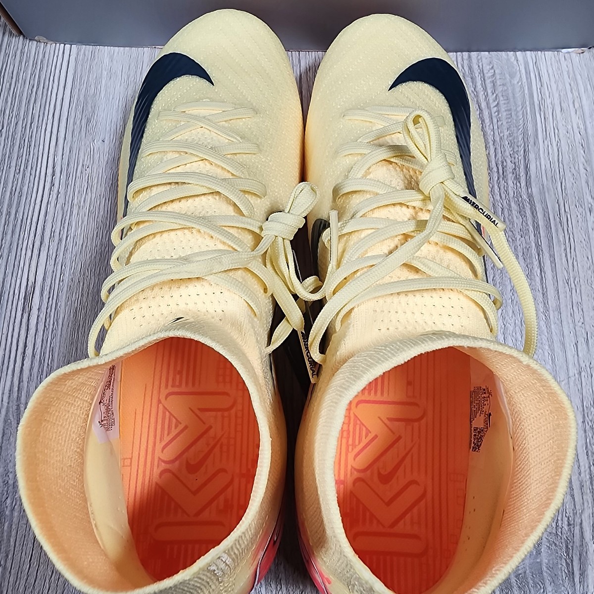 Nike Mercurial Superfly 10 Elite FG Mbappe Orange Mens Size 11 New FQ8692-800 Nike Mercurial Superfly 10 Elite FG Mbappe Orange Mens Size  main image 3