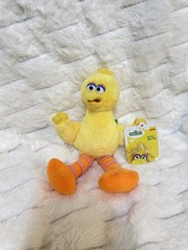 Gund Sesame Street Big Bird Bean Bag Yellow Plush 7.5 2019 Stuffed Animal