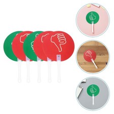 20 Pcs Classroom Interactive Tools Voting Paddle Set Hand-held Signs