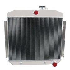 3 Row Core Aluminum Radiator for Chevy Bel Air 1955 1956 1957 3 8L 4 3L 4 6L
