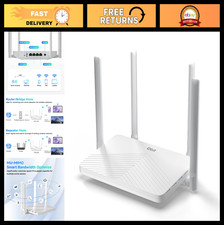 AC1200 Dual Band WiFi Router, 2.4GHz 5GHz, MU-MIMO, 4 Gigabit Ports, EasyMesh