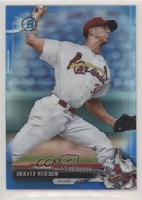 2017 Bowman Chrome Prospects Blue Refractor 124/150 Dakota Hudson #BCP205 z9n