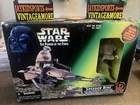 Kenner Star Wars Power of the Force Speeder Bike with Luke Skywalker - New POTF