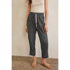 Daily Practice Anthropologie Gray Parachute Dance Sweat Pants Women's Sz Large