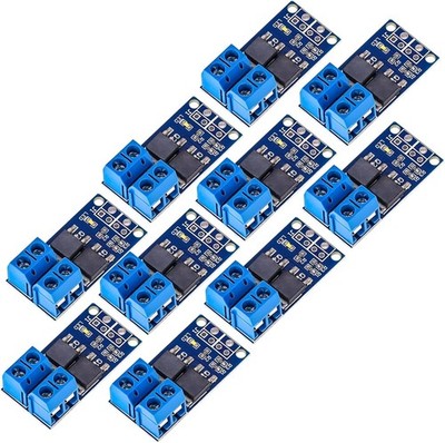 10PCS Motor Controller DC 400W 5V 36V Dual Mosfet High Power Trig Style: 10PCS
