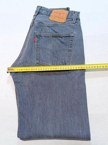 Men Levi's Jeans Grey Denim 31 #1X79