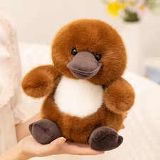 Platypus Plush Toy 8" Stuffed Animal Toddler Doll Gift for Kids