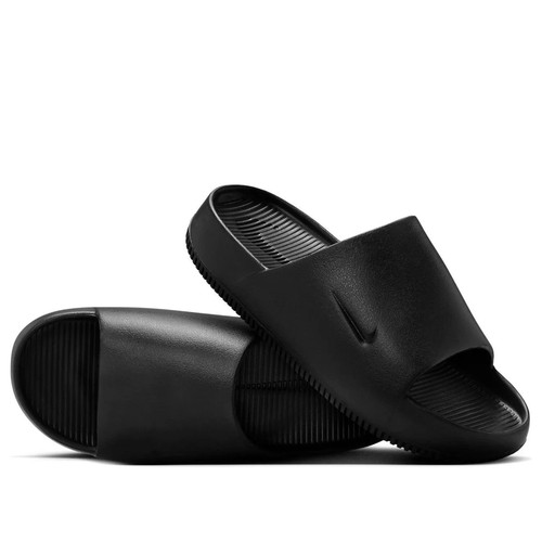 Nike Calm Slide Womens Black Basic Active Slides Size 7 DX4816 001 Brand New - Picture 5 of 11