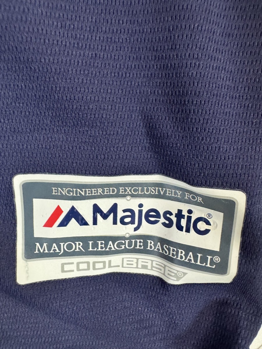Majestic Francisco Lindor Cleveland Indians MLB Cool Base Jersey