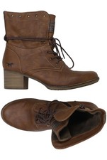 MUSTANG Stiefelette Damen Ankle Boots Booties Gr. EU 39 Braun #aero4t0