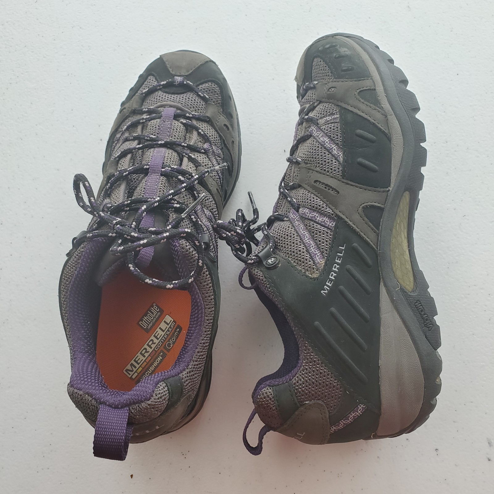 Scarpe da trekking Merrell 11 Siren Sport 2 Damson nere Q Dry donna taglia 10 suola Vibram