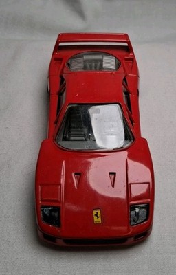 Burago Ferrari F40 1987 Red Italy 1:18 | eBay