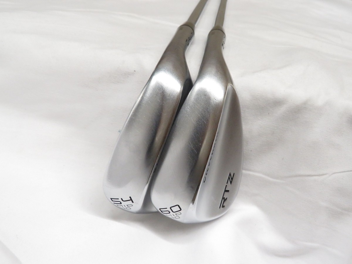 Used Cleveland RTZ Alloy Tour Rack Wedge Set 54.10* 60.10* DG