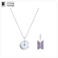 BTS Stonehenge 2 Item Set RM Birth Necklace  Charm New Authentic