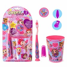 Oral Fusion Kids Toothbrush 3PK w/ Cup Sweet Missy