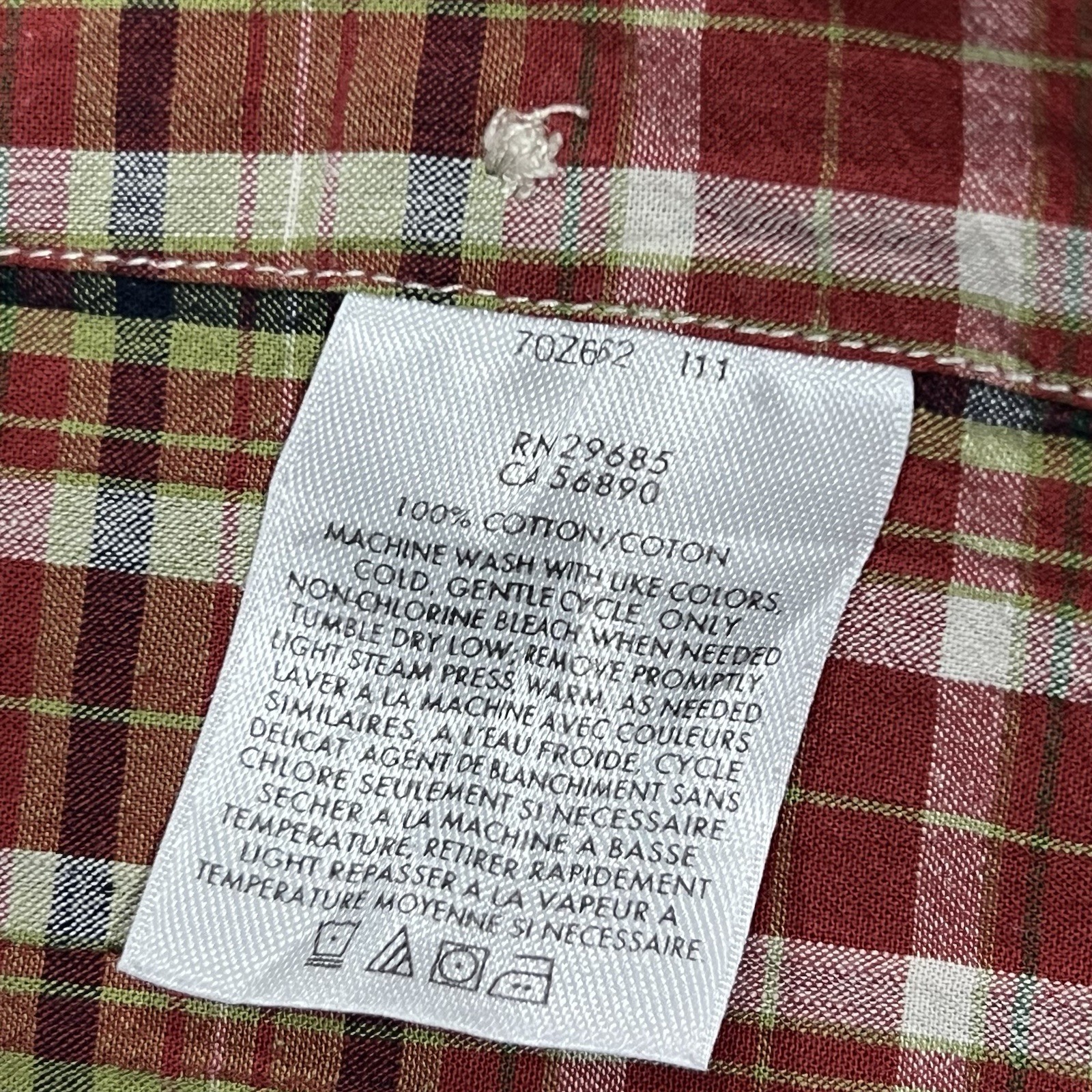 Pendleton Men Button Multicolor Santiam Short Sle… - image 6