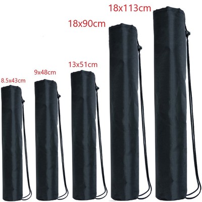 Nützliche Tripod Bag Handtasche Beuteltasche Outdoor 43-113cm schwarz Kordelzug