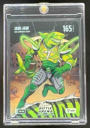 2026 Bo Jackson Battle Arena Jaw-Jaw Glow Coliseum Battlefoil 165 Power #CBF-169