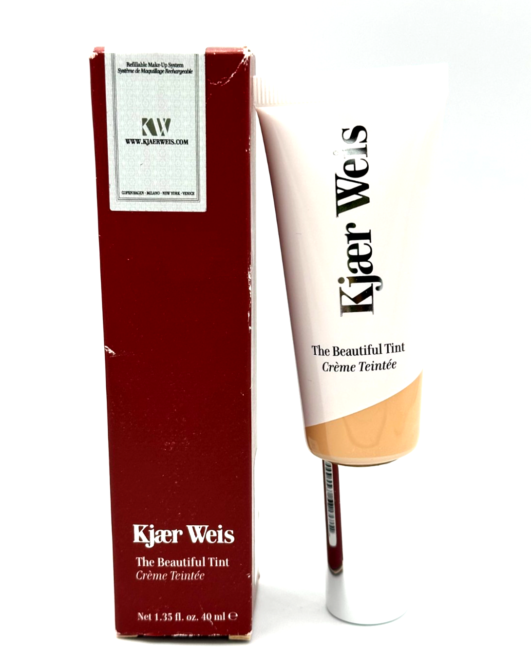 Kjaer Weis The Beautiful Tinted Moisturizer ~ Shade ~ F2 ~1.35 oz / 40 ml ~