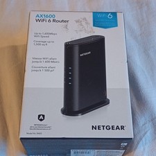 Netgear AX1600 Wi-Fi 6 Router 4-Stream 1.6 Gbps RAX5-100PAS