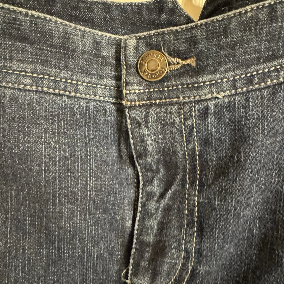 FALDA VAQUERA TOPSTITCHED-TALLA 14-SONOMA LIFE STYLE MARCA-A-LINE Foto 4 de 4