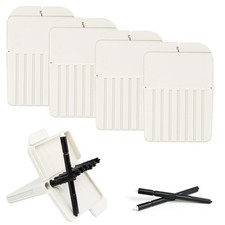  40 Pcs Cerustop Wax Guard Filters for Hearing Aids 1.2mm, Milky-5 Packs