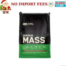 Optimum Nutrition Serious Mass, Weight Gainer Protein Powder, Chocolate, 12lb