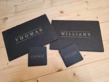 Personalised Slate Placemats & Coasters - Chopping Board - Cheese Platter