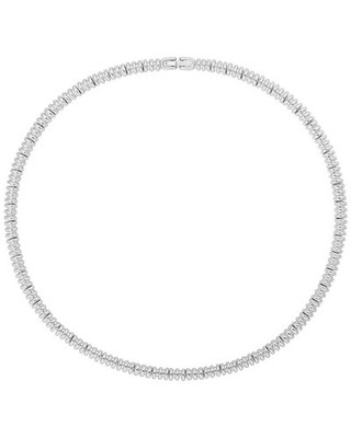 Electric Picks Silver Plated Bronx Necklace Women's