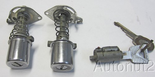1959 Ford 1959 Edsel Lock set original ignition and 2 door locks set