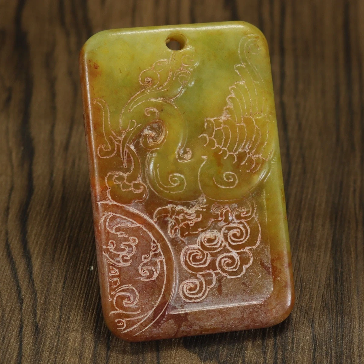 黄色复古原始玉中国古董| eBay