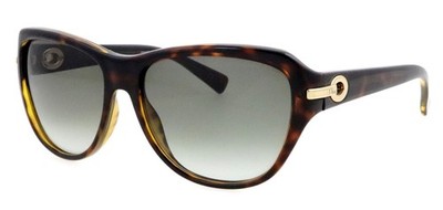 New CHRISTIAN DIOR MyMissDior2 V08HA 56mm Brown Havana Gold Sunglasses Italy