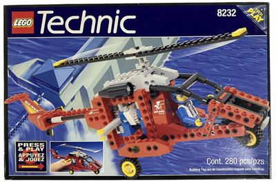LEGO 8232 Technic Chopper Force Technic Vintage 1997 Set NEW SEALED Helicopter