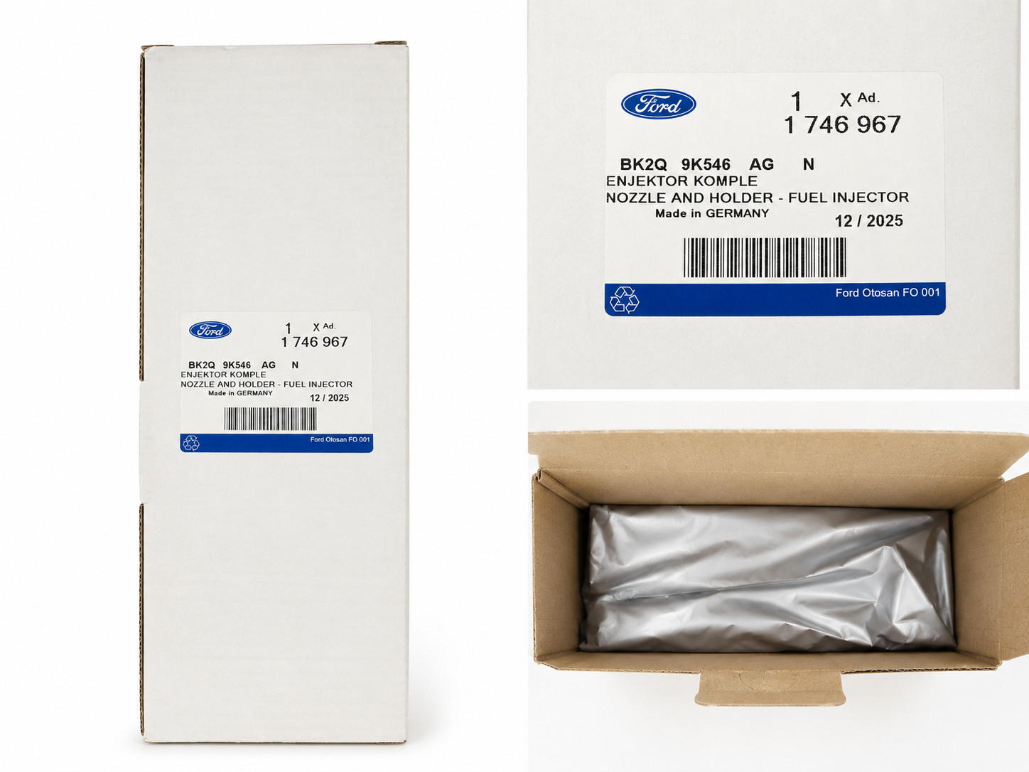 Genuine Peugeot Boxer 2.2 HDi Diesel Fuel Injector 9801125480 OEM