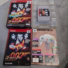 Nintendo 64 GoldenEye 007 with box and manual 