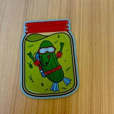 April 2025 Dutch Bros Coffee Scratch And Sniff Dill Pickle Sticker