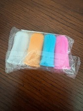 4 Pet Dog 360  Finger brush Toothbrush Full Surround Silicone Bristles Oral